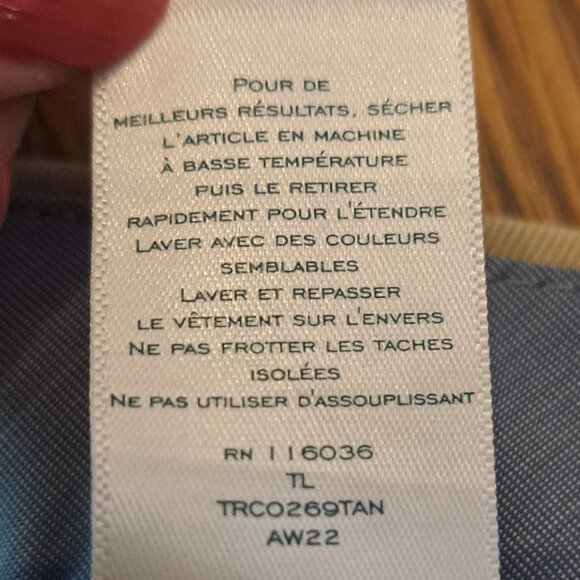 Charles Tyrwhitt Men's Tan Khaki Casual Dress Pants Classic Fit Sz 36 W 34 L - Picture 10 of 11